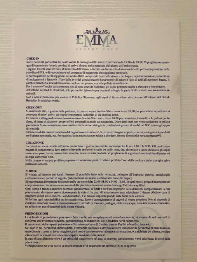 Emma Luxury Room Сорренто Екстер'єр фото